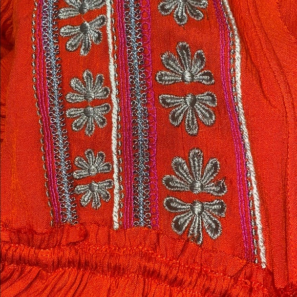 Free People Bali Will Wait For You Red MIDI - Picture 5 of 10